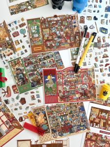 Complex High-quality Diorama Stickers