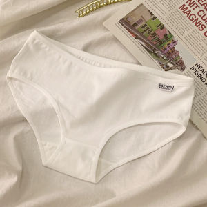 Womens Underwear Pure Cotton A001 Womens Underwear Solid Color Girl Briefs Low Waist Pure Cotton Pure Cotton Underwear Female Students