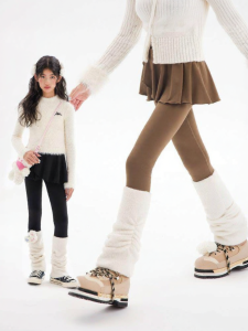 LOVESASAKIDS | Warm Fluffy Childrens Yoga Pants