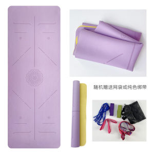 Foldable 1.5mm Portable Thin Professional Yoga Mat Natural Rubber Shark Pattern Yoga Mat Towel Non Slip Newly Rich Mat