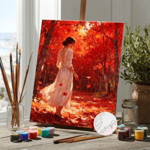 40x50cm Paint By Numbers Handpainted Canvas Painting Painting By Numbers for Adults Home Decor