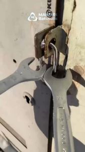 Gembok Baja Hitam 50 ANTI Potong / Air Raksa / Gergaji - ANTI MALING