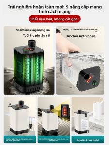 YEMO | Electric Showerhead with Self-priming Pump for Outdoor Portable Use