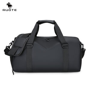 AUOTE Mens Travel Bag Sports Bag Fashion Luggage Bag Waterproof Fitness Bag Handbag Outdoor Sling Bag Gym Fashion Men Women Dry Wet Separation Portable Travel Yoga Swimming Bag