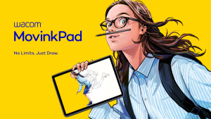 (2025 New Model) Wacom MovinkPad 11 (DTHA116) - Creative Portable Pad
