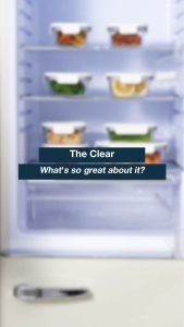 (Yi Wens Live) LocknLock The Clear Bundle (160ml + 500ml + 630ml + 2.0L)