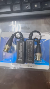 ALLAN Passive Video Baron BNC to UTP Cat5/5e/6 Video Balun HD Transceivers Adapter Transmitter Support 720P/1080P AHD/CVI/TVI/CVBS CCTV Camera
