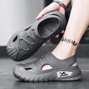 Casual Mens Sandals Summer New Outdoor Wear Anti-slip Wear-resistant Beach Water Shoes Sports Driving Cool Slippers
