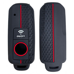 Silicone Key Case Cover for Yamaha TMAX 530 DX SX motorcycle 2017/2018 Motorcycle Smart Keyring Key bag fob Protect Shell
