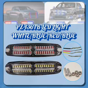 CPA  PZ-136TB CAR LED LIGHT RED/BLUE&WHITE/BLUE