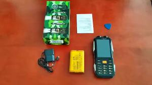 YEEMI Q9-1 LTE 4G Mobile Phone 2 SIM Cards Rugged Bar Cellphone 3.5 HD Display Big Battery Loud Voice Large Button Dual Torch