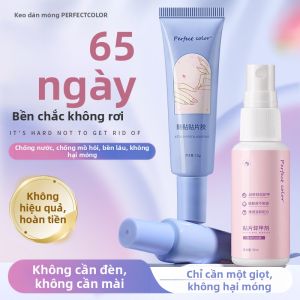 Perfect color | Keo Dán Móng Không Cần Đèn UV Chống Trôi Nhanh Khô