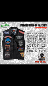 AEROSMITH -inspired Printed Iron-On DIY Patches for Jacket Decoration. Features 2026 patches with band logos and album art. Suitable for customizing denim jackets. Ideal for rock music enthusiasts.