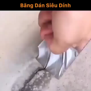 MOGEE - Cuộn 5 mét băng keo dán rộng 5cm/10cm - Miếng dán siêu dính - Miếng dán chống thấm nước - Keo chống dột TRAP PASTE