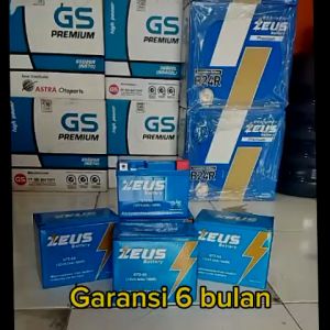 Aki Zeus GTZ5S untuk Motor Arashi & Shogun 125 2003