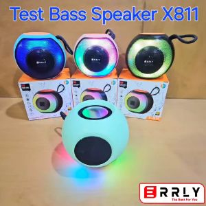 Speaker X811 Speaker Bluetooth Wireless LED RGB light Speker Portable Power Bass TWS