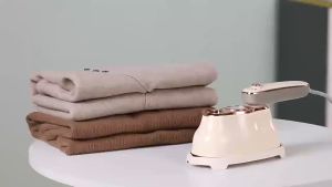 PURISANSSteamer iron  Handheld Mini Portable Flat/Hanging Garment Steamer With temperature display meter Household Travel Dry/Wet steam iron