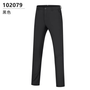 PGA Mens Golf Pants Breathable Quick Dry High Elasticity Summer Golf Clothing Lightweight Comfortable Long Trousers