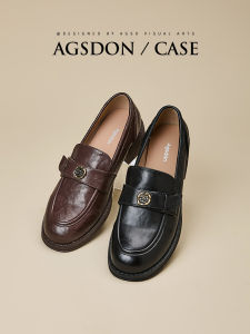 Agsdon | New Autumn Floral Thick Sole Womens Loafers