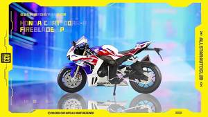 Caipo Alloy Motorcycle Childrens Toy Model 1:12 Honda CBR 1000RR Fire Blade SP Racing Car