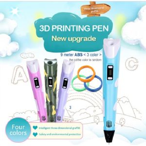SG EmmAmy® 3D Printing Pen Digital Display Intelligent 3D Pen High Temperature 3D Graffiti Painting Pens