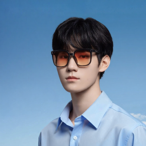 Horien | Vintage Tea-colored Fashion High-quality Men Driving Sunglasses