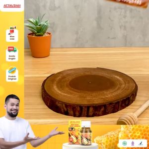 MADU KUNING SEHAT LAMBUNG ATTAUBAH 350GR / MADU HERBAL MAAG GERD KRONIS