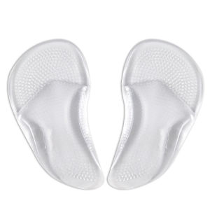 LoviRa Transparent insole orthopedic professional arch support insole flat foot insole silicone pad