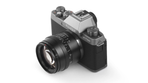 TTArtisan 50mm F/1.2 APS-C Format FUJIFILM X Mount Portrait Prime Lens Large Aperture Sonnar Optic with Full Metal Body MF Manual Focus 19.2" Focus Distance Clicked Aperture Ring for Smooth Bokeh & Low Light Photography | Black Silver | JG Superstore