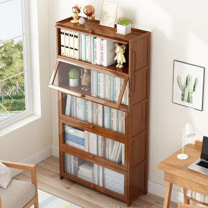 Dustproof Multi-level Shelf with Doors