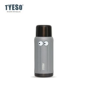 TYESO | Bình Giữ Nhiệt Tyeso 500ml Bằng Thép Không Gỉ Chống Rò Rỉ Dễ Cầm Nắm Dùng Được Cho Đồ Uống Nóng Và Lạnh Không Chứa BPA Kèm Nhãn Dán.