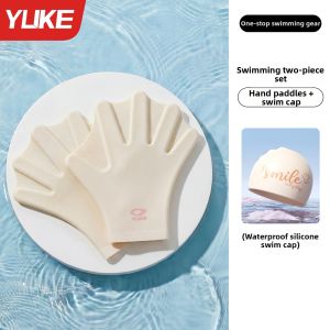 YUKE | Adult Silicone Full Palm Swim Fins For Beginners And Snorkeling