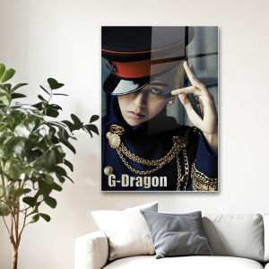 Iconic Celebrities Fan Art – G-Dragon Metal Print Collection | Unique K-pop Posters Wall Art and Decor for Fans