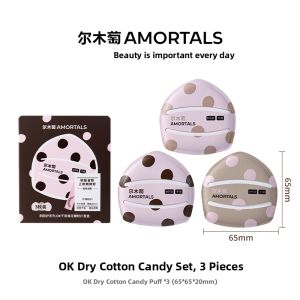 AMORTALS | Dry Wet Dual Use Soft Application Makeup Sponge Set
