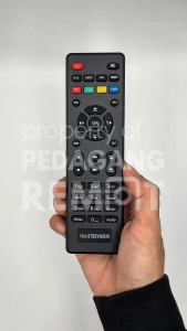 Remot Remote Receiver STB DVB T2 Parabola Evinix H-1 / H1 UHF