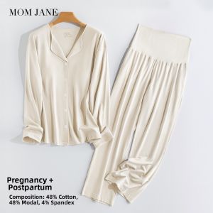 Mom Jane | Breastfeeding Nursing Pajama Set With Pads