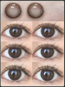 Natural Brown Cosmetics Contact Lenses 12mm