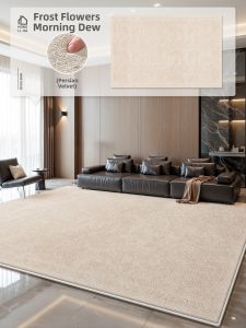 HONGLIDA | Minimalist Modern Luxury Large Area Non-washable Carpet