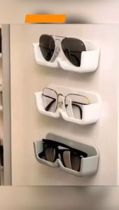 WESHOP8888 Wall-mounted Glasses Holder Versatile Heavy Duty Holder