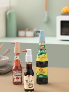 Elite Kitchen - Oyster Sauce Pump Head Ketchup Tomato Chili Sauce Bottle Mouth Squeezer Head Presser Soy Sauce Dispenser