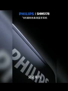 Philips | New Philips SHM5178 Business Wireless Earphones Bluetooth 5.3 IPX4 Headphones HiFi Stereo HD Mic Call ENC Noise Reduction Earbud