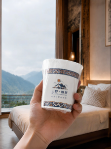 YINGXIKE | Disposable Custom Printed Thicker Paper Cups for Hospitality Use