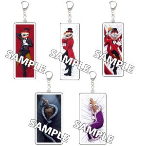 Bandai | For TADC Caine Kinger Series Anime Peripheral 5cm Acrylic KeyChain Creativity Backpack Pendant Accessories Festival Gift
