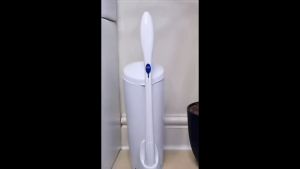 Clorox Toilet Wand Disposable Toilet Cleaning System - ToiletWand Storage Caddy and 6 Disinfecting ToiletWand Refill Heads