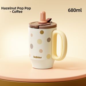 bablov | Straw Insulated Cup Fashionable Office Gift
