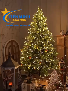 Dây đèn led chớp rễ cây dài 20m 30m màu vàng đủ màuchớp nháy nhiều chế độ