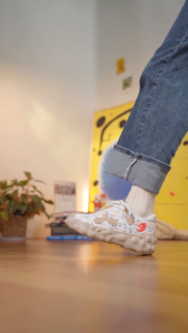 UIN Figueras I Womens Walking Travel Shoes Slip On Casual Lightweight Wide Toe Chunky Fashion Sneaker