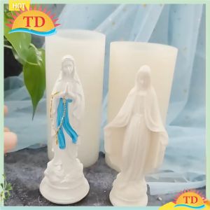 Khuôn làm tượng Mẹ Maria Khuôn Silicon 3D dùng làm Chúa  Conposite .v.v...