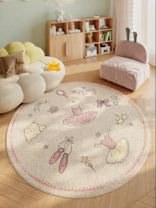 YUNHAOBUYI | Waterproof Play Rug for Children Round Learning Area