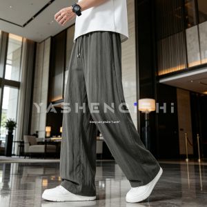 YASHENQISHI | Quần Nam Thoáng Mát Dễ Dàng Linen Viscose